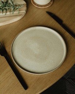 Talerz śniadaniowy ceramiczny WABI-SABI ⌀20 cm